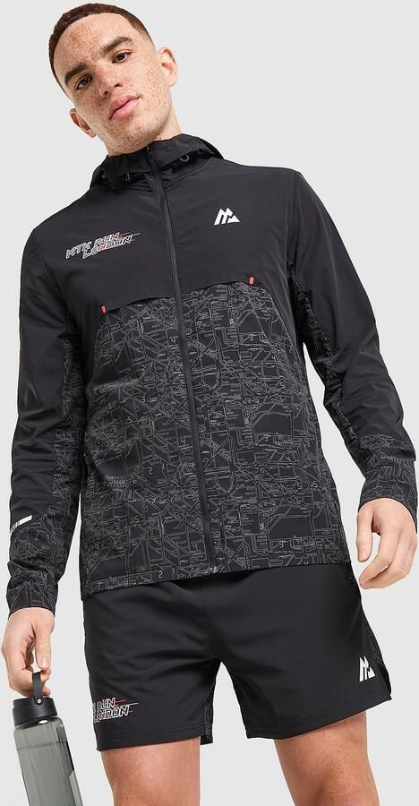 MONTIREX MTX Run City London Jacket Zwart- Heren Zwart