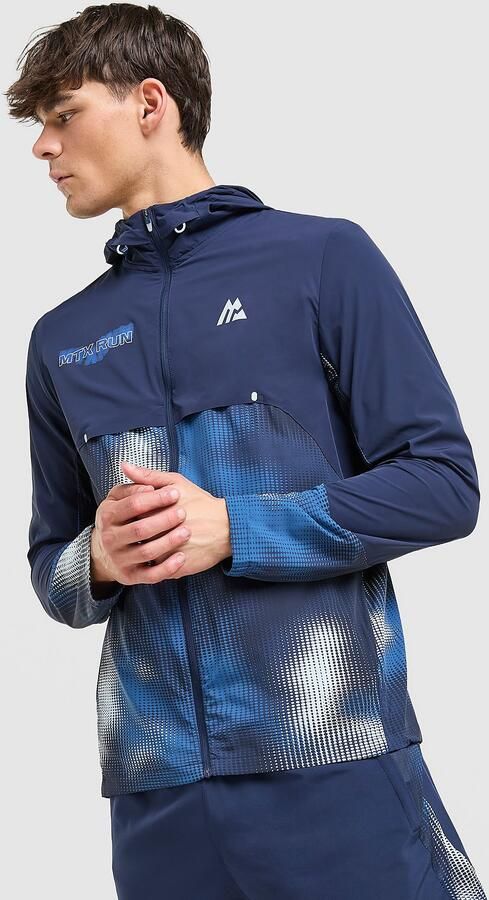 MONTIREX MTX Run Disperse Jacket Donker Blauw- Heren Donker Blauw