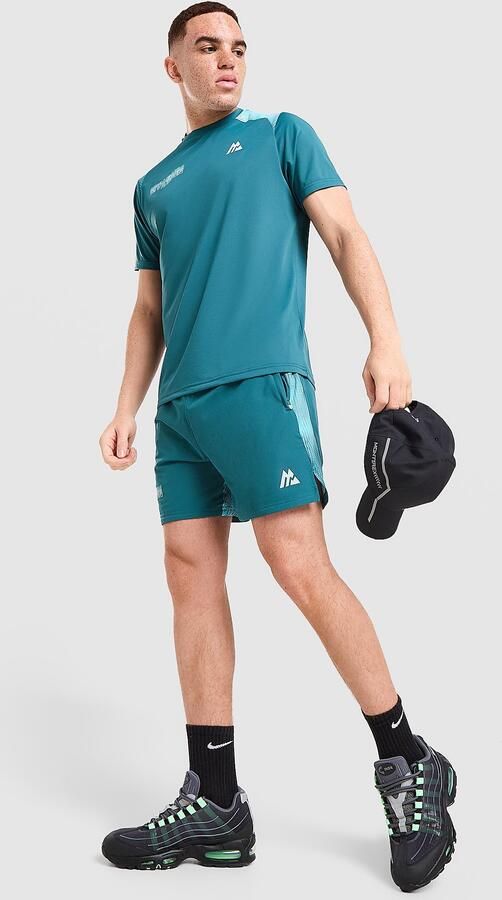 MONTIREX MTX Run Disperse Shorts Groen- Heren Groen