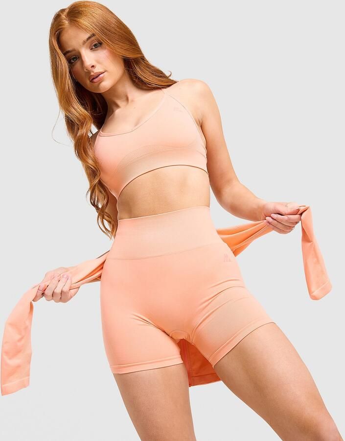 MONTIREX Muse Seamless Shorts Oranje- Dames Oranje