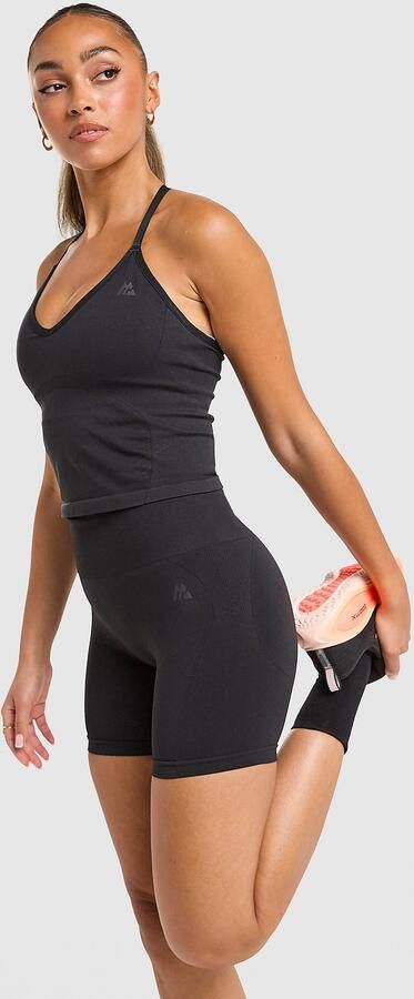 MONTIREX Muse Seamless Shorts Zwart- Dames Zwart