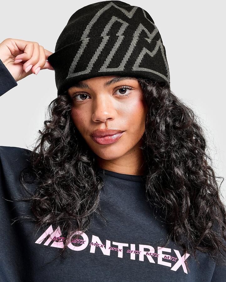 MONTIREX Nomad Beanie Zwart- Dames Zwart