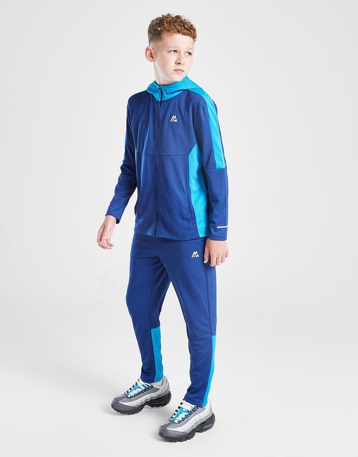 MONTIREX Pace 2.0 Knit Tracksuit Junior Blauw