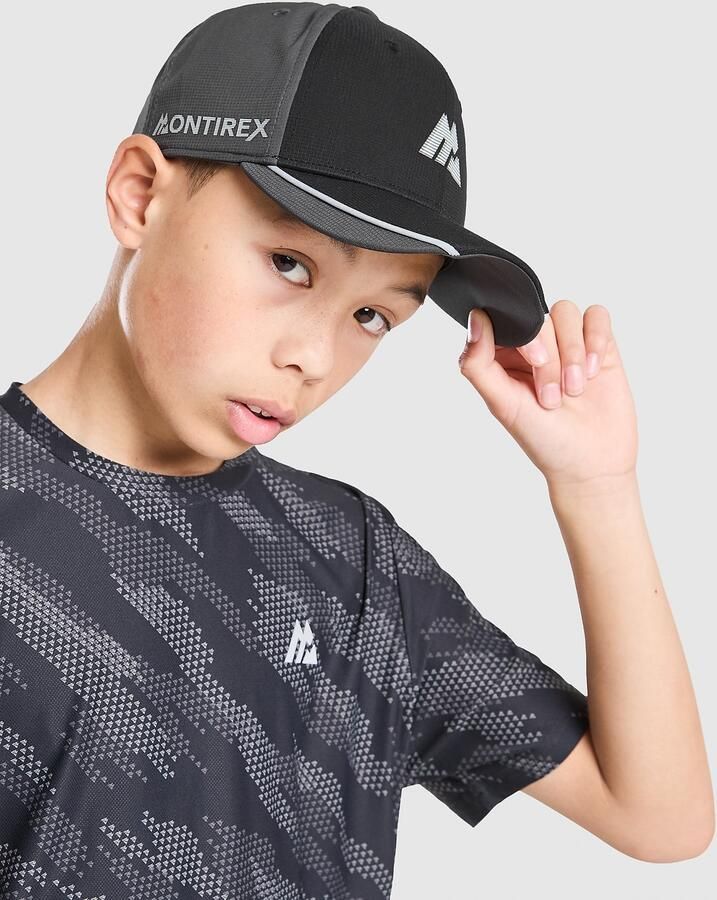MONTIREX Pace Cap Junior Zwart