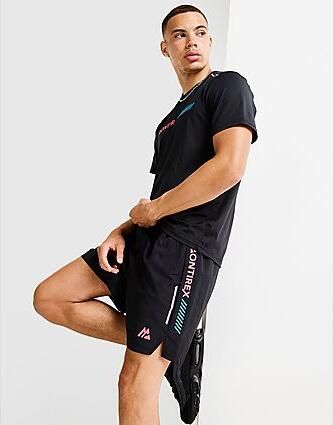 MONTIREX Proton Linear Shorts Black- Heren Black