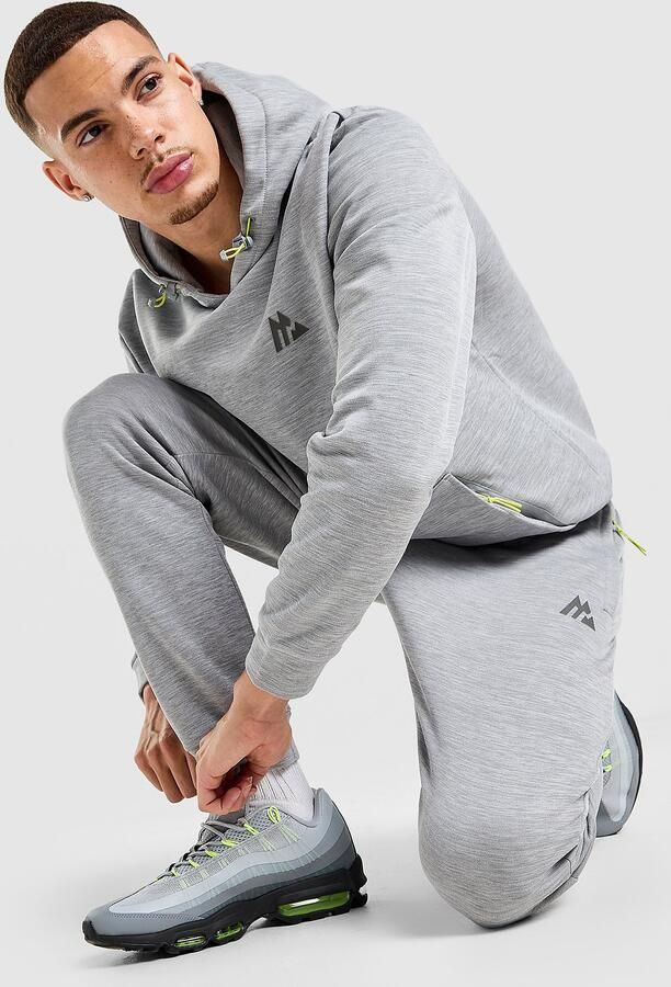 MONTIREX Rapid Fleece Hoodie Grijs- Heren Grijs