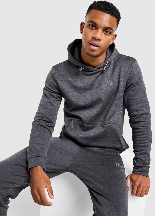 MONTIREX Rapid Fleece Hoodie Grijs- Heren Grijs