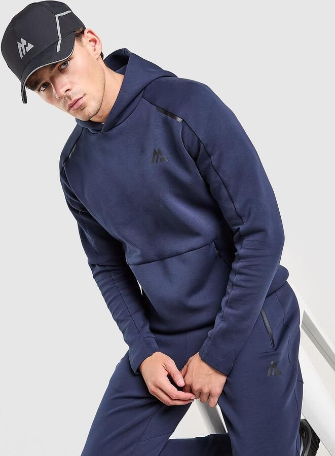 MONTIREX Response Fleece Hoodie Blauw- Heren Blauw