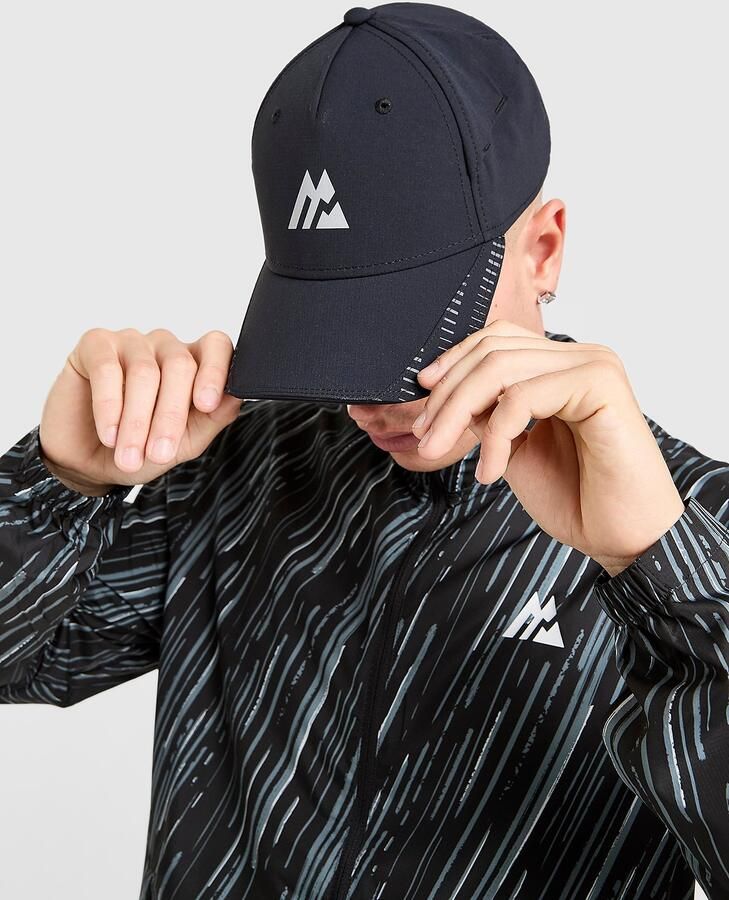 MONTIREX Run Tempo Cap Zwart- Dames Zwart