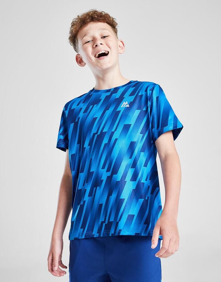 MONTIREX Steel T-Shirt Junior Blauw