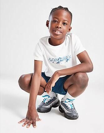 MONTIREX Summit T-Shirt Shorts Set Children White
