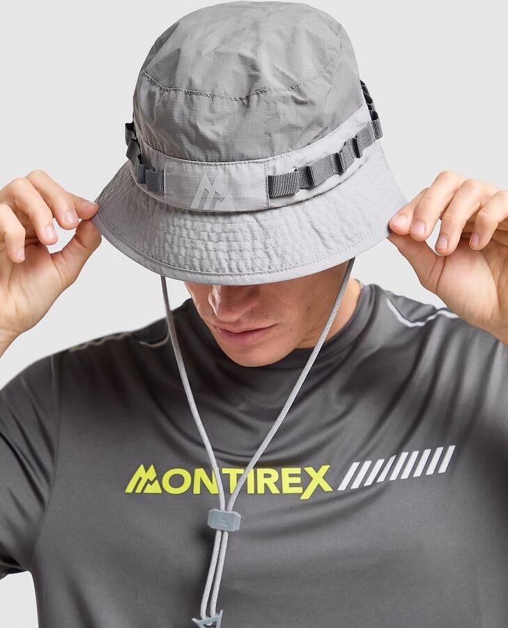 MONTIREX Tech Bucket Hat Grijs- Dames Grijs
