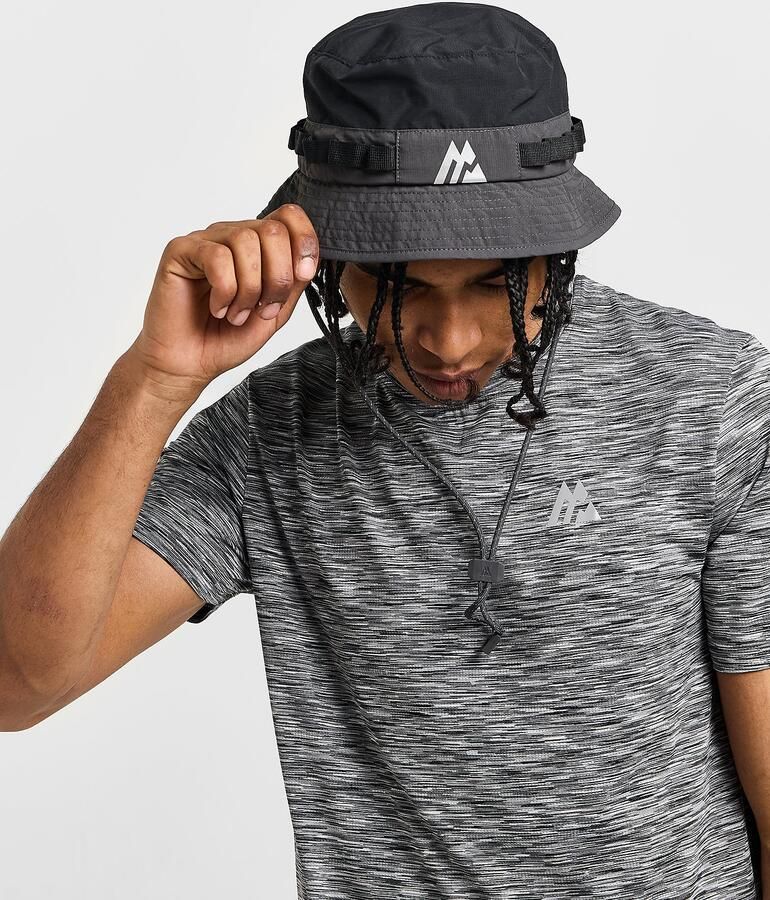 MONTIREX Tech Bucket Hat Zwart- Dames Zwart