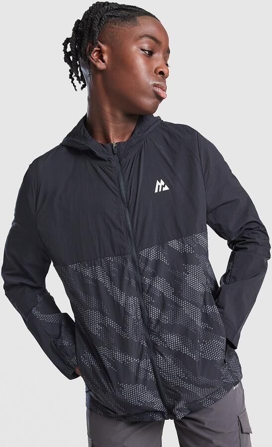 MONTIREX Thera Camo Jacket Junior Zwart Kind Zwart