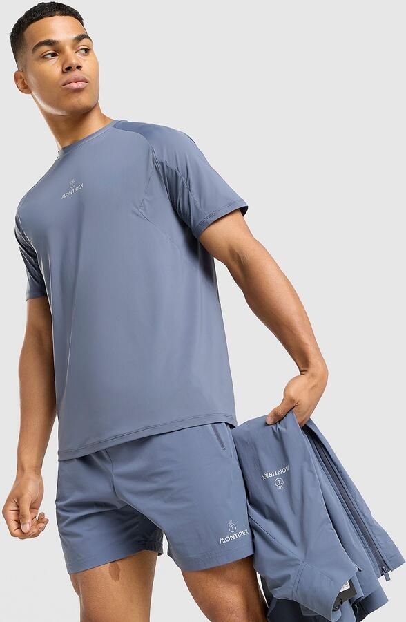 MONTIREX Topuria Training T-Shirt Grijs- Heren Grijs