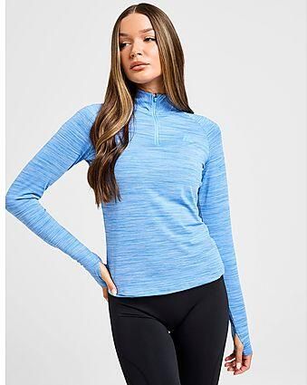 MONTIREX Trail 1 4 Zip Top Blue- Dames Blue