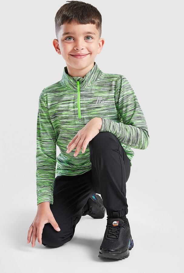 MONTIREX Trail 1 4 Zip Top Children Groen