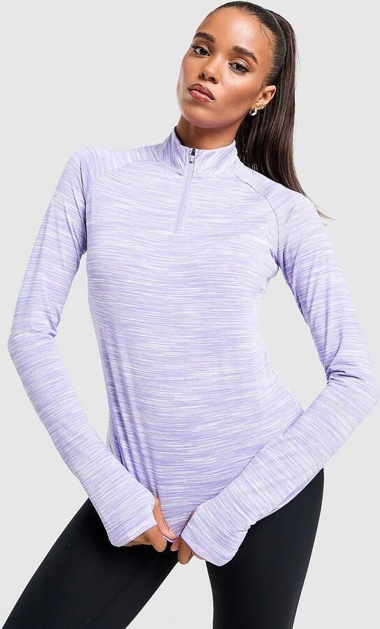 MONTIREX Trail 1 4 Zip Top Paars- Dames Paars