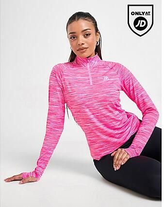 MONTIREX Trail 1 4 Zip Top Pink- Dames Pink