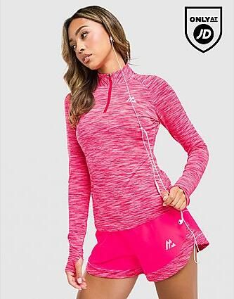 MONTIREX Trail 1 4 Zip Top Rood- Dames Rood - Foto 2