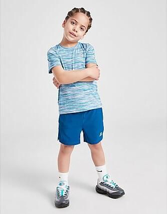 MONTIREX Trail T-Shirt Shorts Set Children Blue