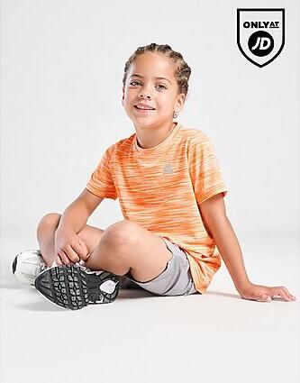 MONTIREX Trail T-Shirt Shorts Set Children Orange