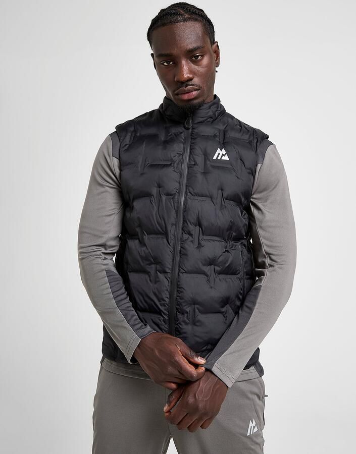 MONTIREX Zeal Lightweight Gilet Zwart- Heren Zwart