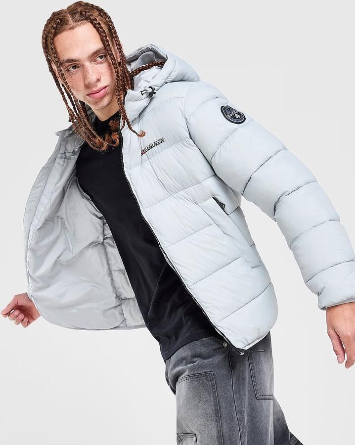 Napapijri Anders Padded Jacket Grijs- Heren Grijs