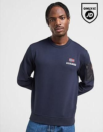 Napapijri Belk Crew Sweatshirt Navy- Heren Navy