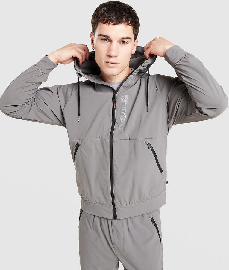 Napapijri Lockroy Woven Jacket Grijs- Heren Grijs