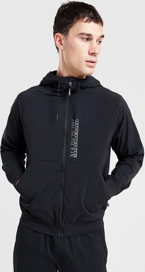 Napapijri Lockroy Woven Jacket Zwart- Heren Zwart