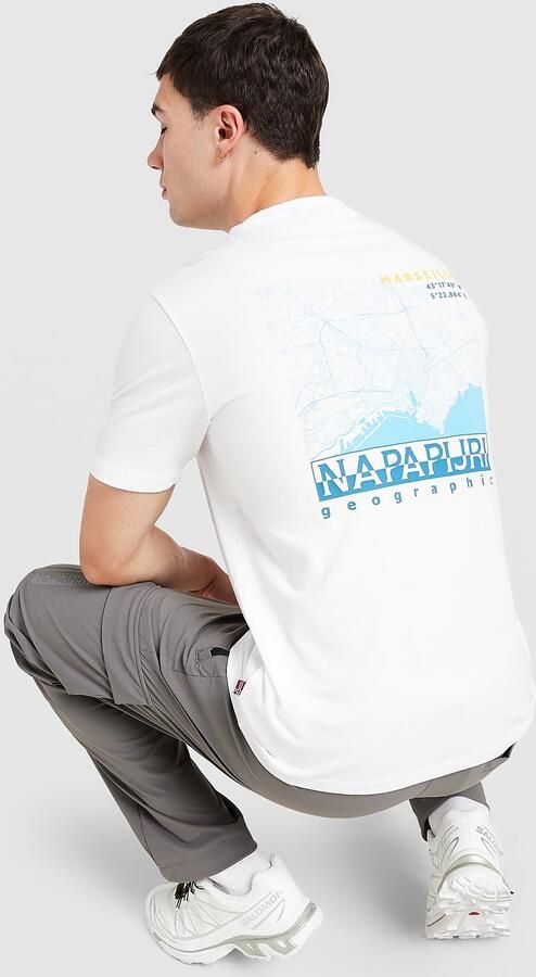 Napapijri Marseille T-Shirt Wit- Heren Wit
