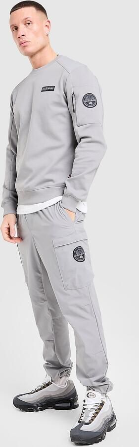 Napapijri Matey Cargo Track Pants Grijs- Heren Grijs