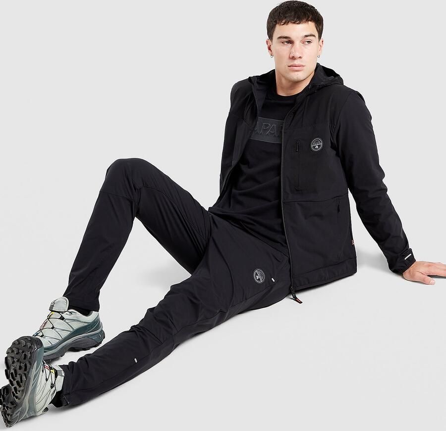 Napapijri Mezy Woven Track Pants Zwart- Heren Zwart