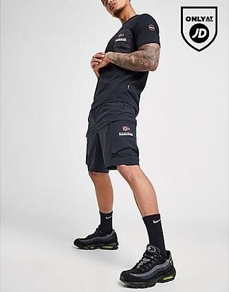 Napapijri Natey Woven Cargo Shorts Black- Heren Black
