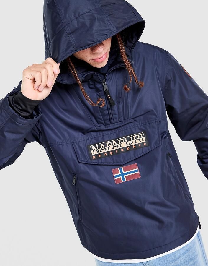 Napapijri Rainforest Lightweight Jas Heren Blauw- Heren Blauw
