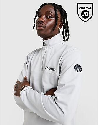 Napapijri Sesano 1 2 Zip Top Grijs- Heren Grijs - Foto 2