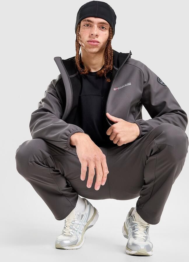 Napapijri Softshell Waterproof Jacket Grijs- Heren Grijs