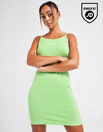New Balance Logo Slim Dress Green- Dames