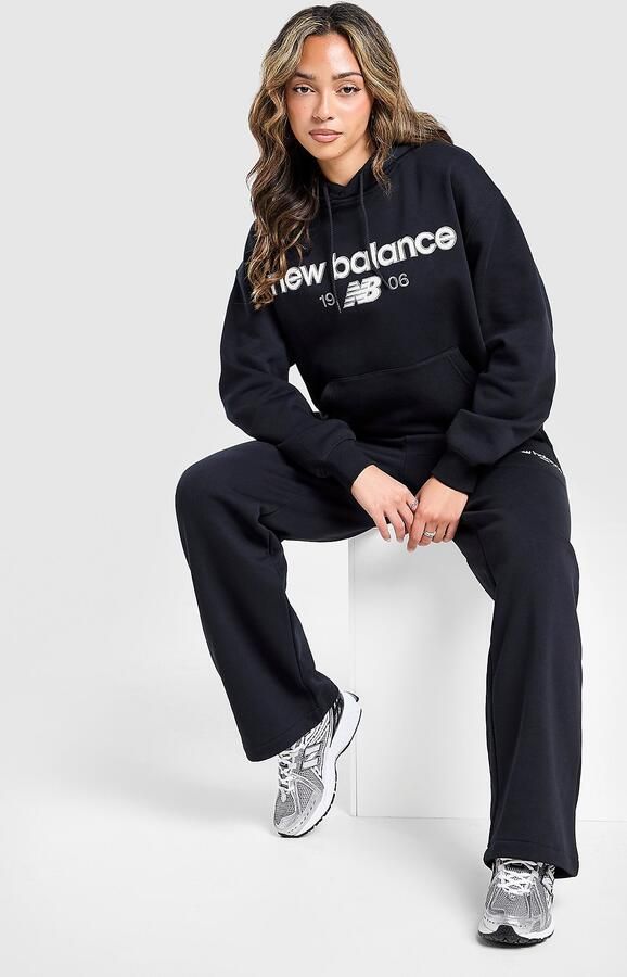 New Balance 1906 Hoodie Zwart- Dames Zwart