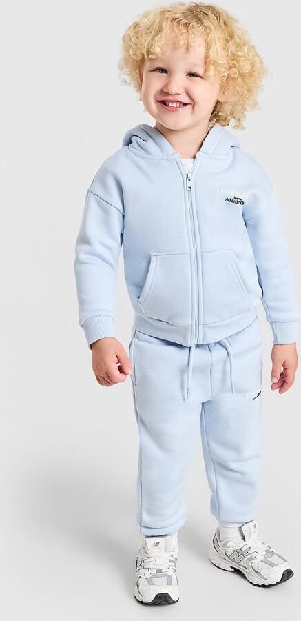 New Balance 3-Piece Athletic Club Full Zip Tracksuit Infant Blauw Kind Blauw