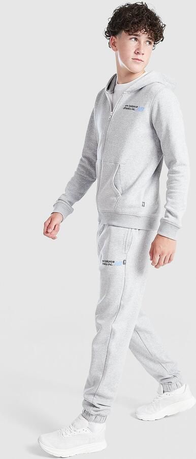 New Balance Athletics Joggers Junior Grijs Kind Grijs