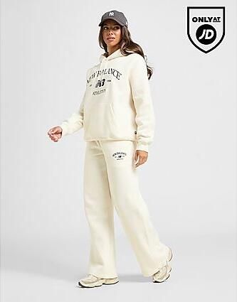 New Balance Athletics Wide Leg Joggers Beige- Dames Beige - Foto 2