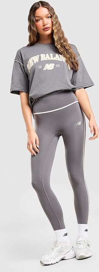 New Balance Binding Leggings Grijs- Dames Grijs