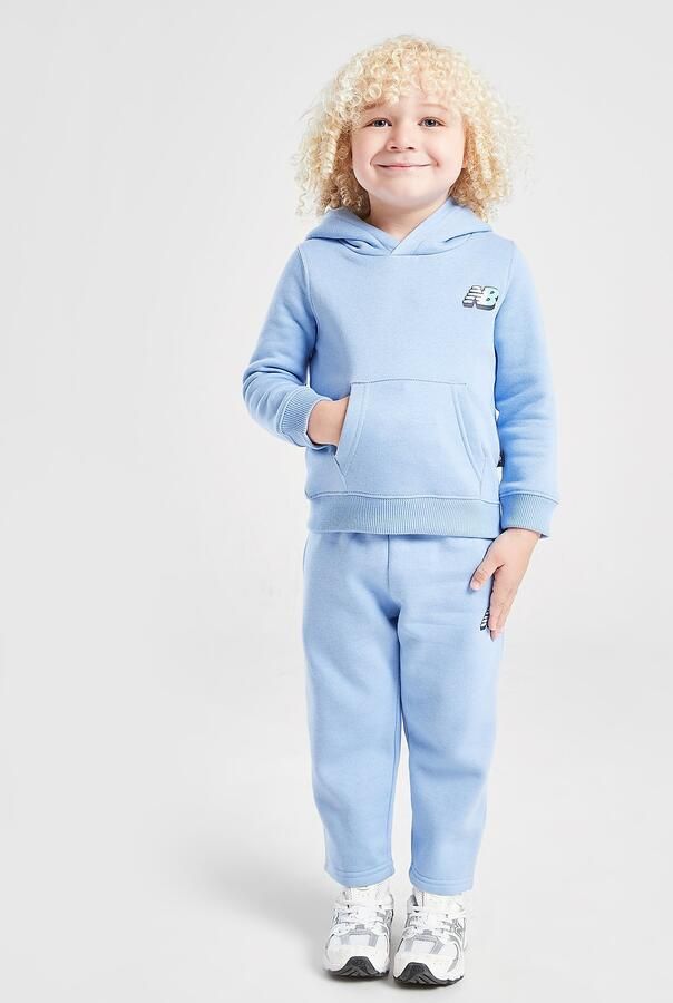 New Balance Bubble Logo Tracksuit Infant Blauw