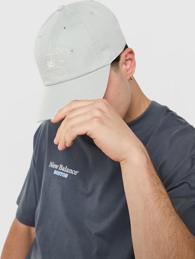 New Balance Clean Up Graphic Cap Grijs- Dames Grijs