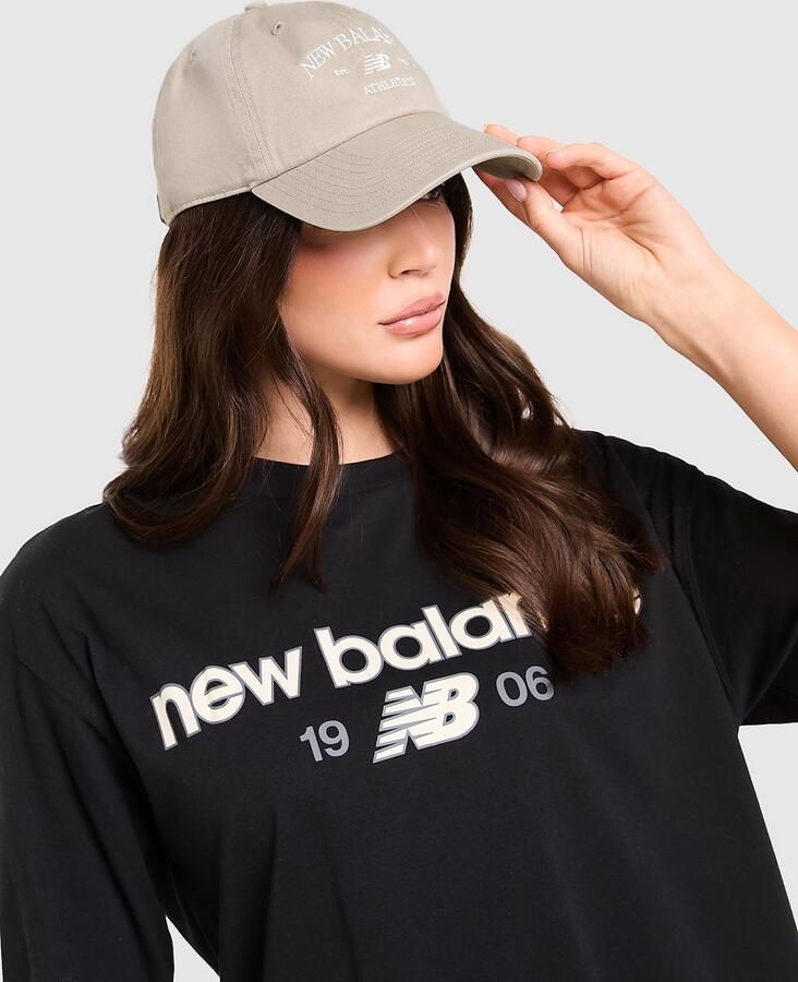 New Balance Clean Up Graphic Cap Grijs- Dames Grijs