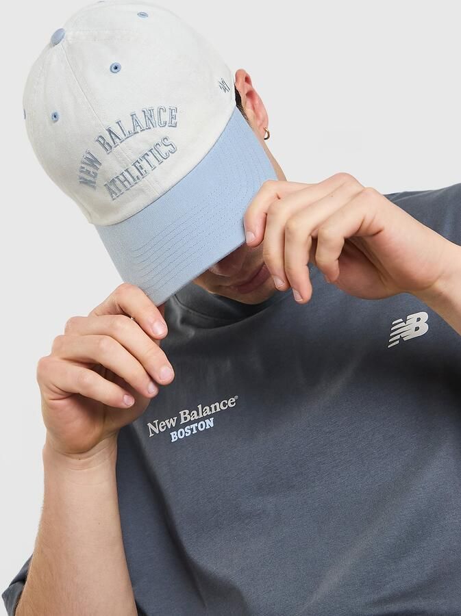 New Balance Clean Up Script Cap Crème- Dames Crème