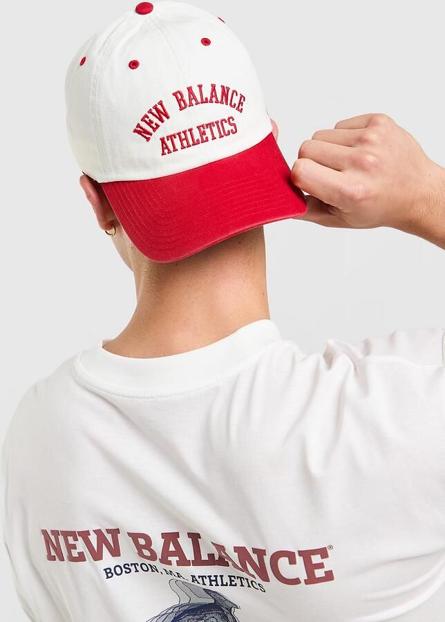 New Balance Clean Up Script Cap Crème- Dames Crème
