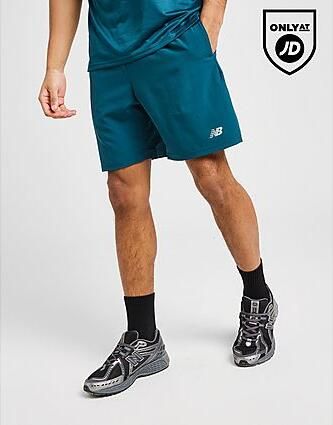 New Balance Essential Running Shorts Green- Heren Green